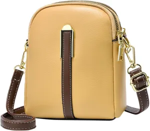 Crossbody Purses New Business Commuteuse Messenger Bag Casual Versatile Adjustable Strap Shoulder (Yellow, One Size)