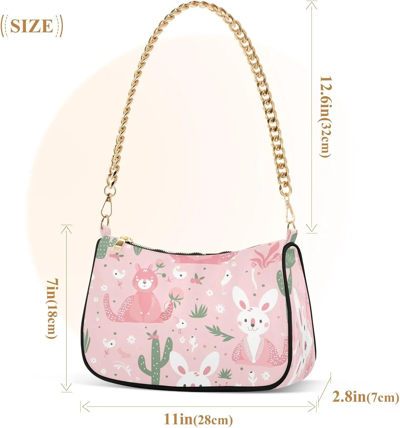 Cute Australian Animals Mini Handbag, Trendy Purses for Women