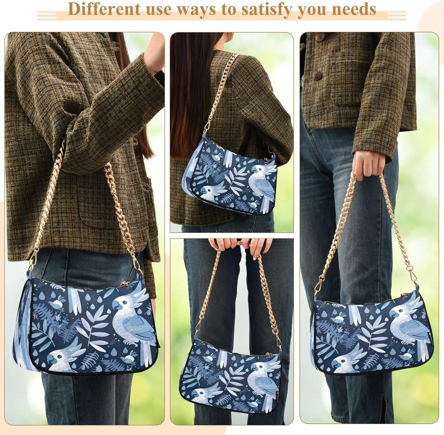 Cute Australian Animals Mini Handbag, Trendy Purses for Women