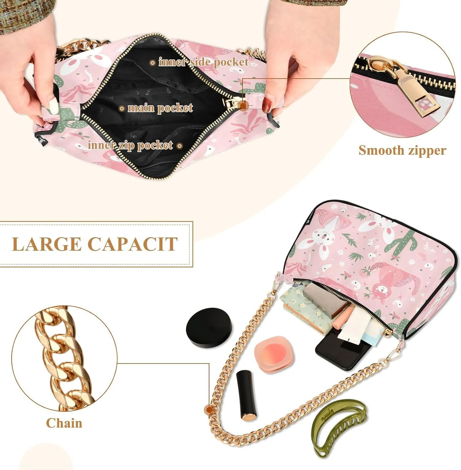 Cute Australian Animals Mini Handbag, Trendy Purses for Women