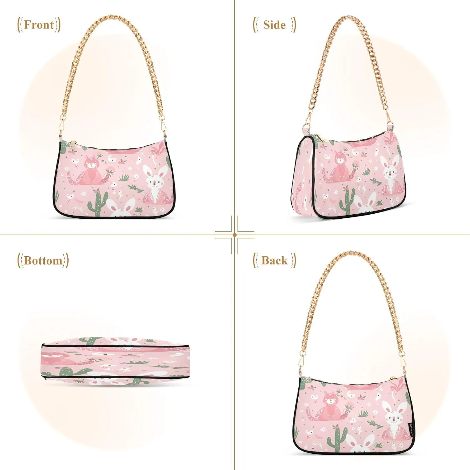 Cute Australian Animals Mini Handbag, Trendy Purses for Women