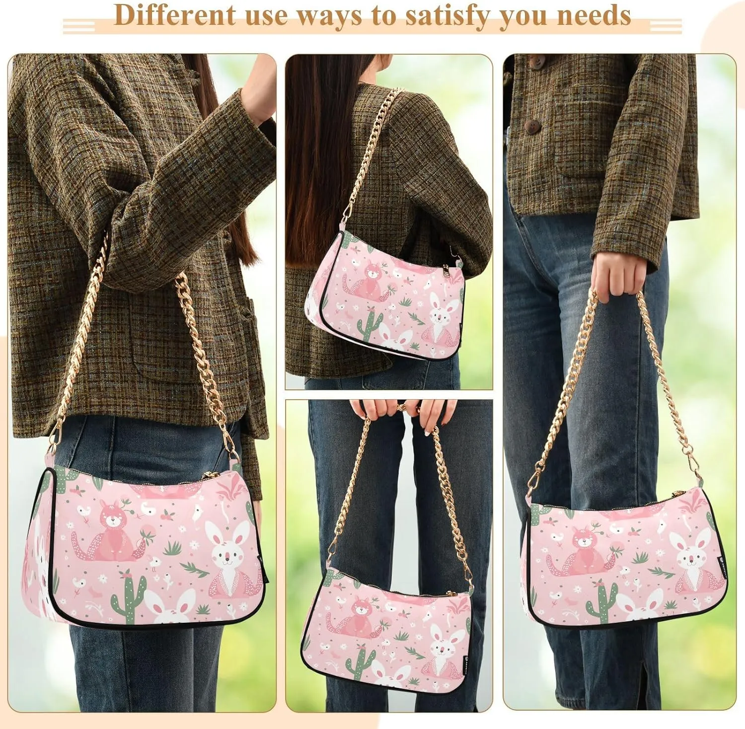 Cute Australian Animals Mini Handbag, Trendy Purses for Women