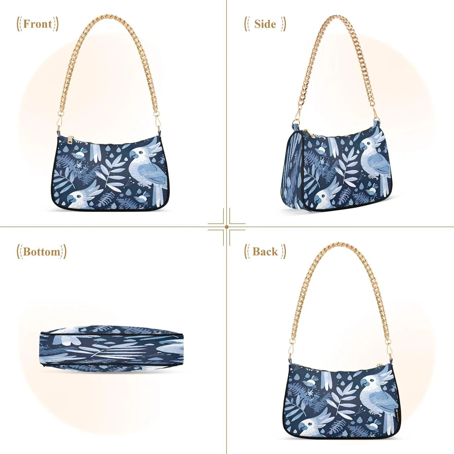 Cute Australian Animals Mini Handbag, Trendy Purses for Women