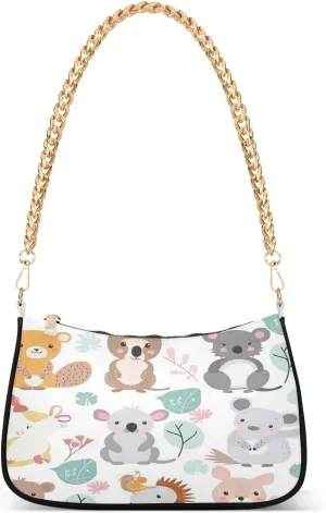Cute Australian Animals Mini Handbag, Trendy Purses for Women