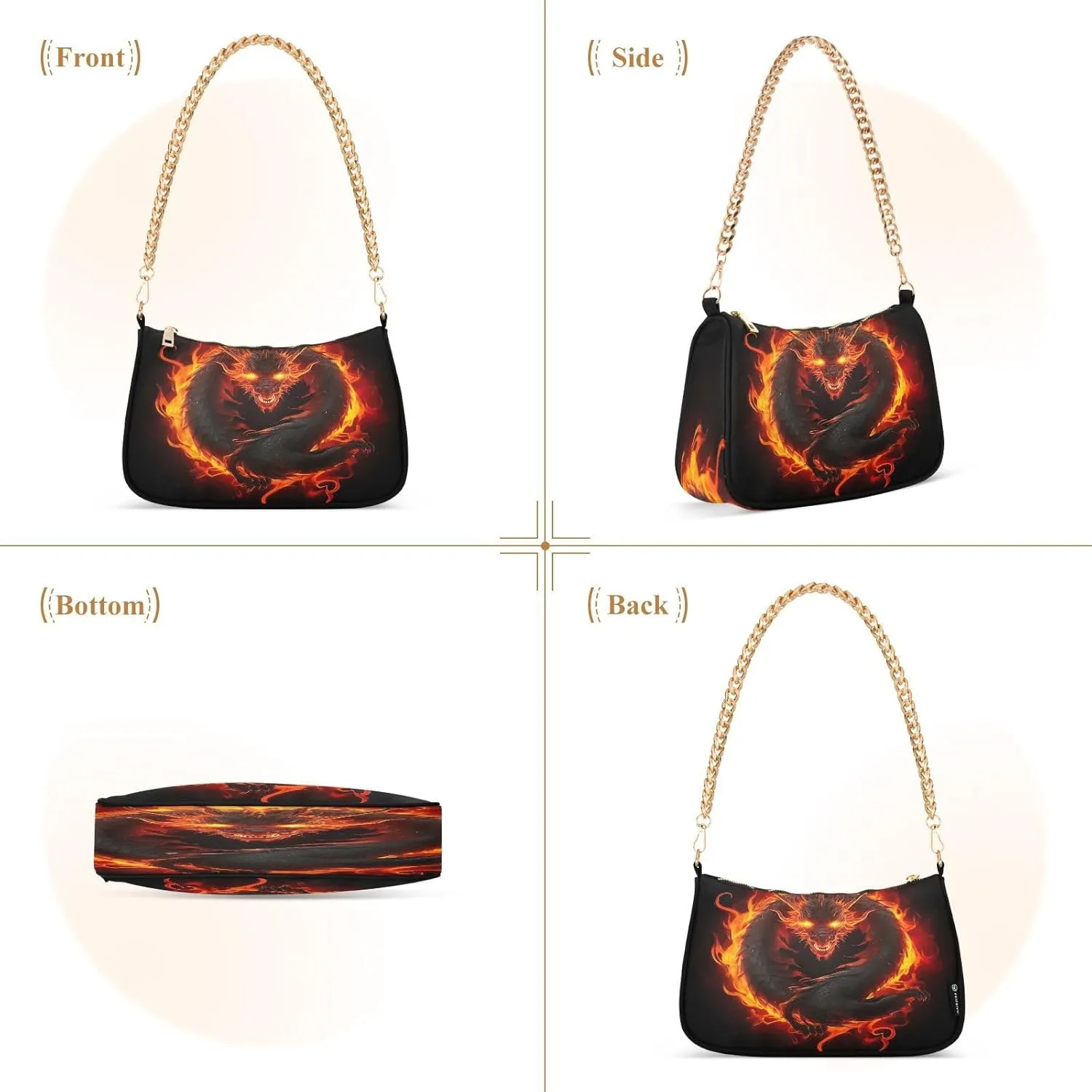 Cute Cartoon Unicorn Galaxy Space Mini Shoulder Purse, Shoulder Bag for Women Trendy