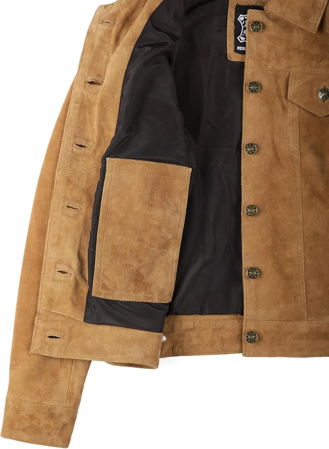 Decrum Womens Leather Jacket - Fashion Real Lambskin Leather Jackets for Women