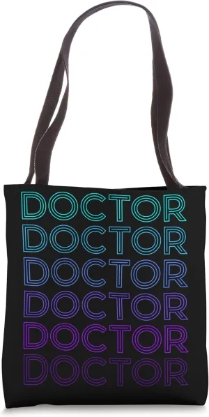 Doctor Retro Tote Bag