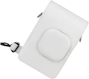 DOITOOL Visible Magnetic Lock Pu Leather Camera Case Compact Shoulder Bag for Mini Easy Access