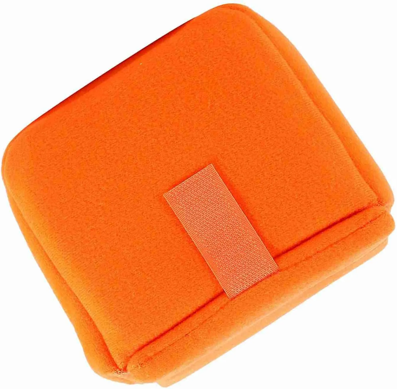 DSLR Camera Bag Insert Shockproof Protection Camera Case Bag Accessory Photoggraphing Velvet Material Easy Install Portable (Orange)