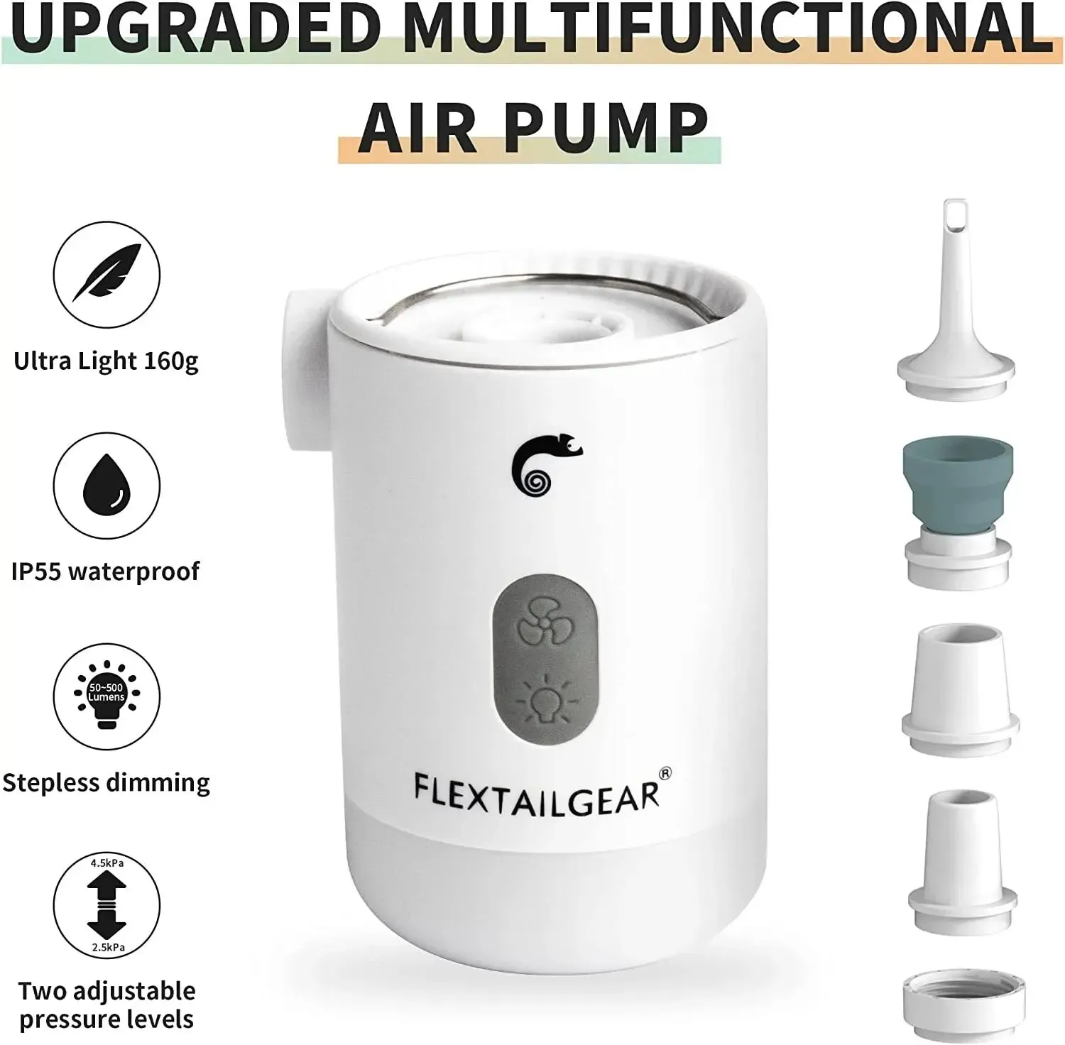 Flextailgear Max Pump 2 Pro Portable Mini Air Pump for Camping Usb Charging