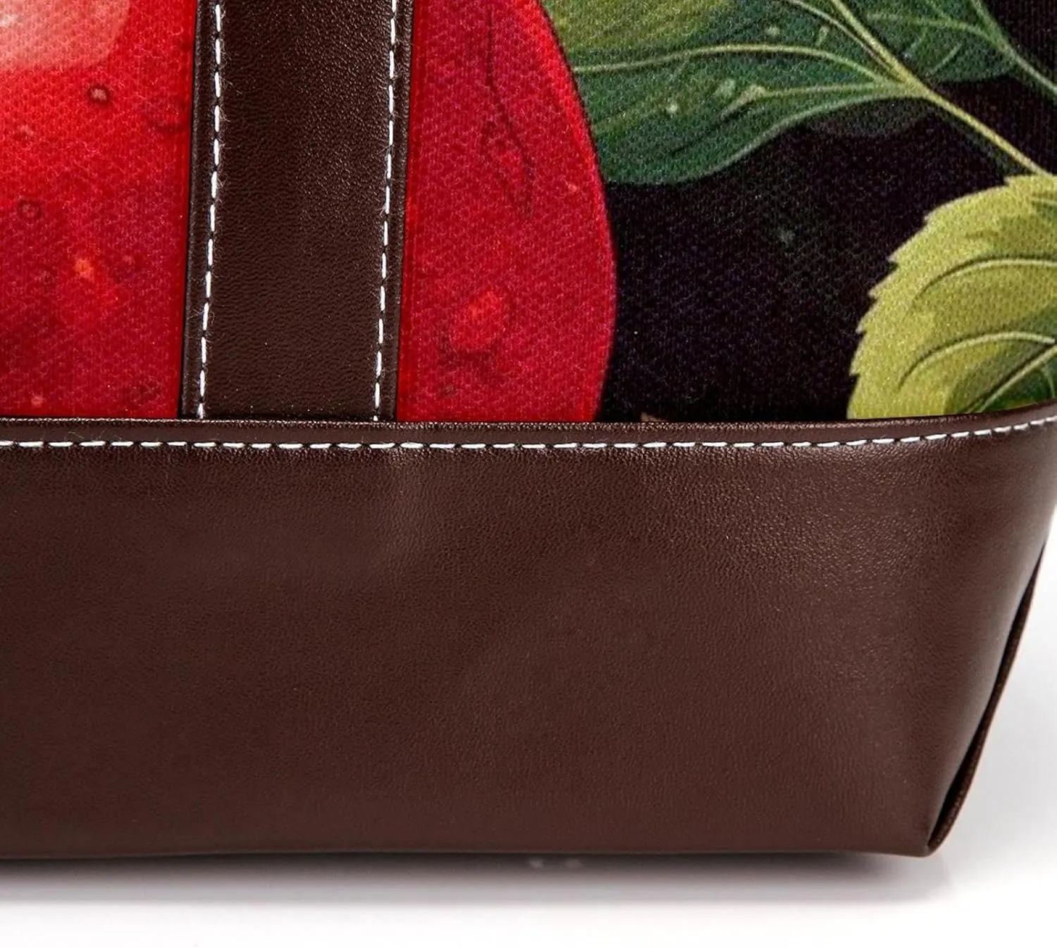 Fresh Fruits-463 Tote Bags Durable Leather Canvas Purses and Handbags for Women Top Handle Shoulder Satchel Hobo Bags