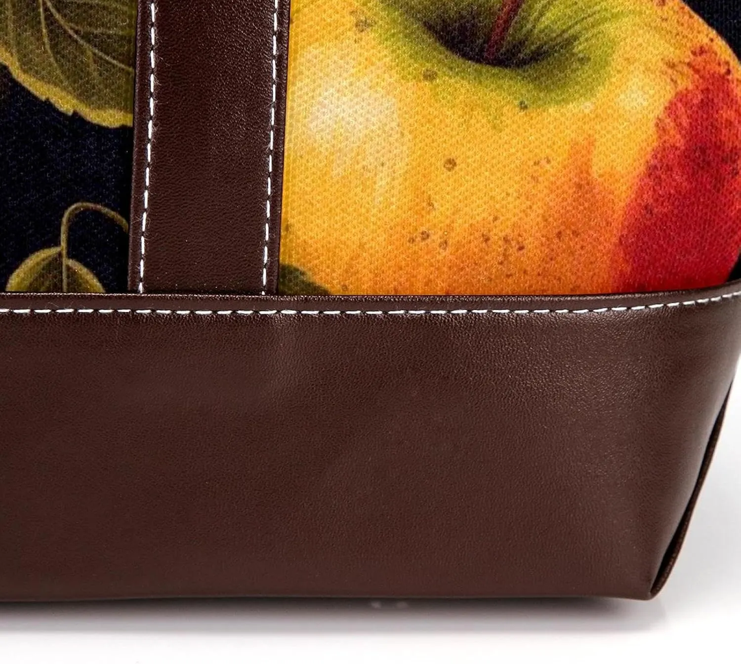 Fresh Fruits-463 Tote Bags Durable Leather Canvas Purses and Handbags for Women Top Handle Shoulder Satchel Hobo Bags