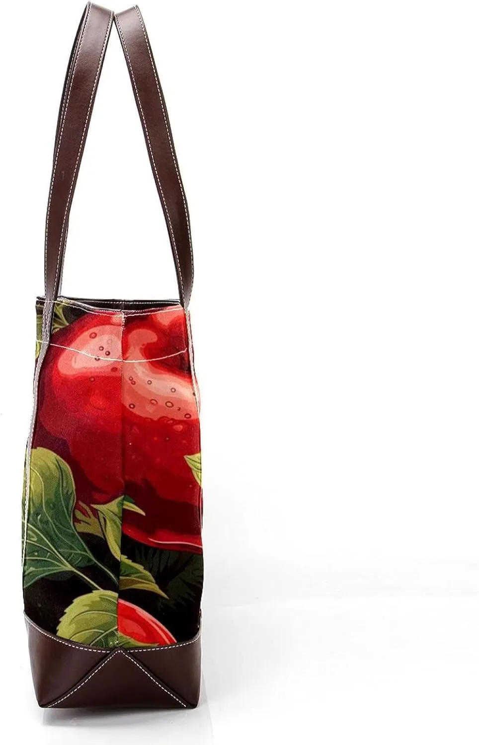Fresh Fruits-463 Tote Bags Durable Leather Canvas Purses and Handbags for Women Top Handle Shoulder Satchel Hobo Bags