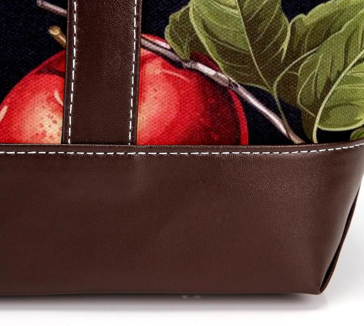 Fresh Fruits-463 Tote Bags Durable Leather Canvas Purses and Handbags for Women Top Handle Shoulder Satchel Hobo Bags