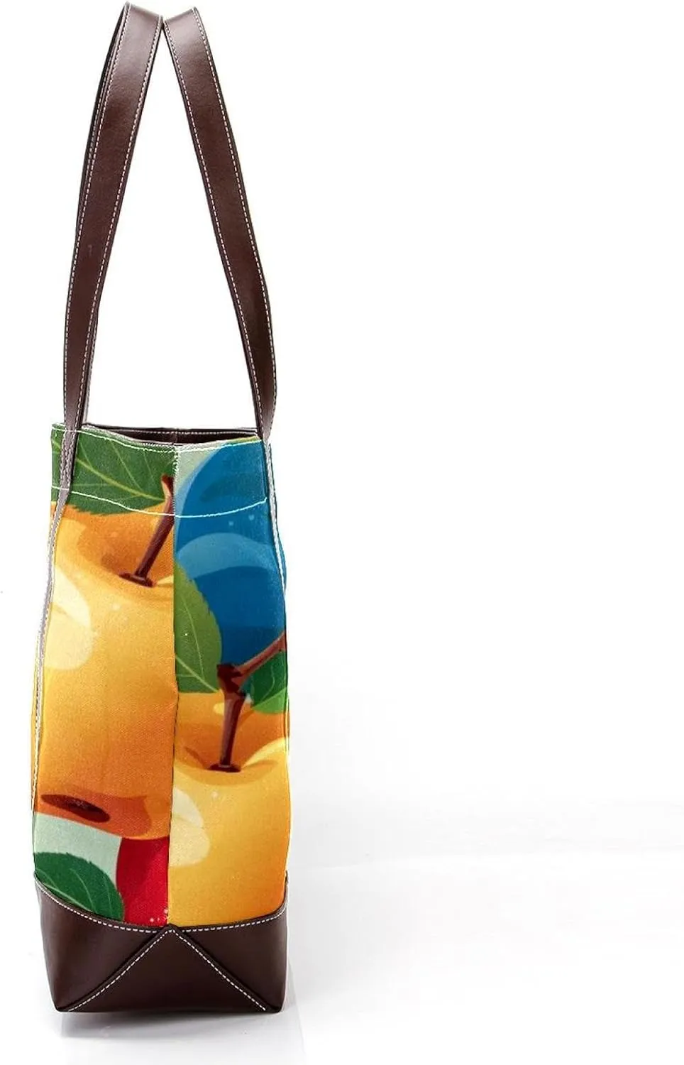 Fresh Fruits-463 Tote Bags Durable Leather Canvas Purses and Handbags for Women Top Handle Shoulder Satchel Hobo Bags