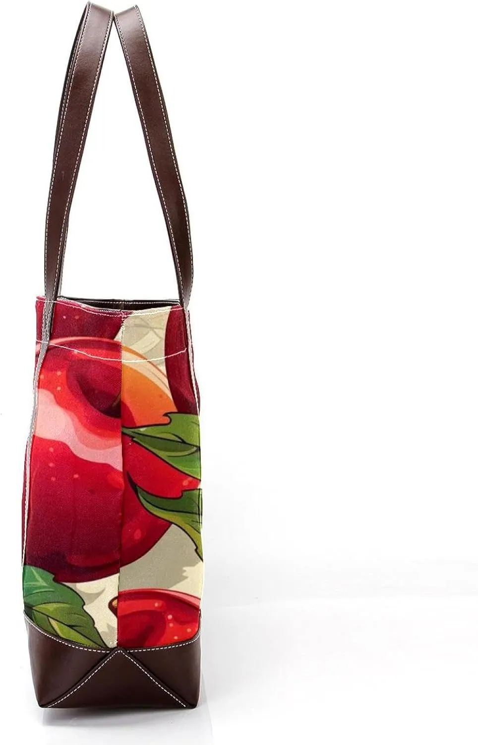 Fresh Fruits-507 Shoulder Purses for Women Large Soft Washed Leather Purses and Durable Handbags