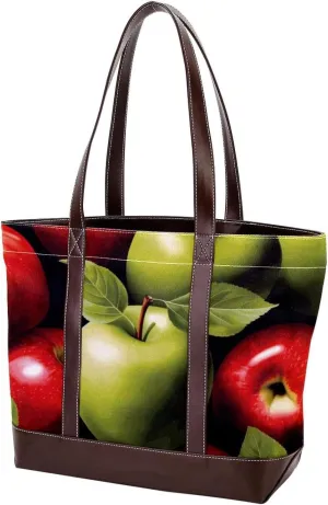Fresh Fruits-507 Shoulder Purses for Women Large Soft Washed Leather Purses and Durable Handbags