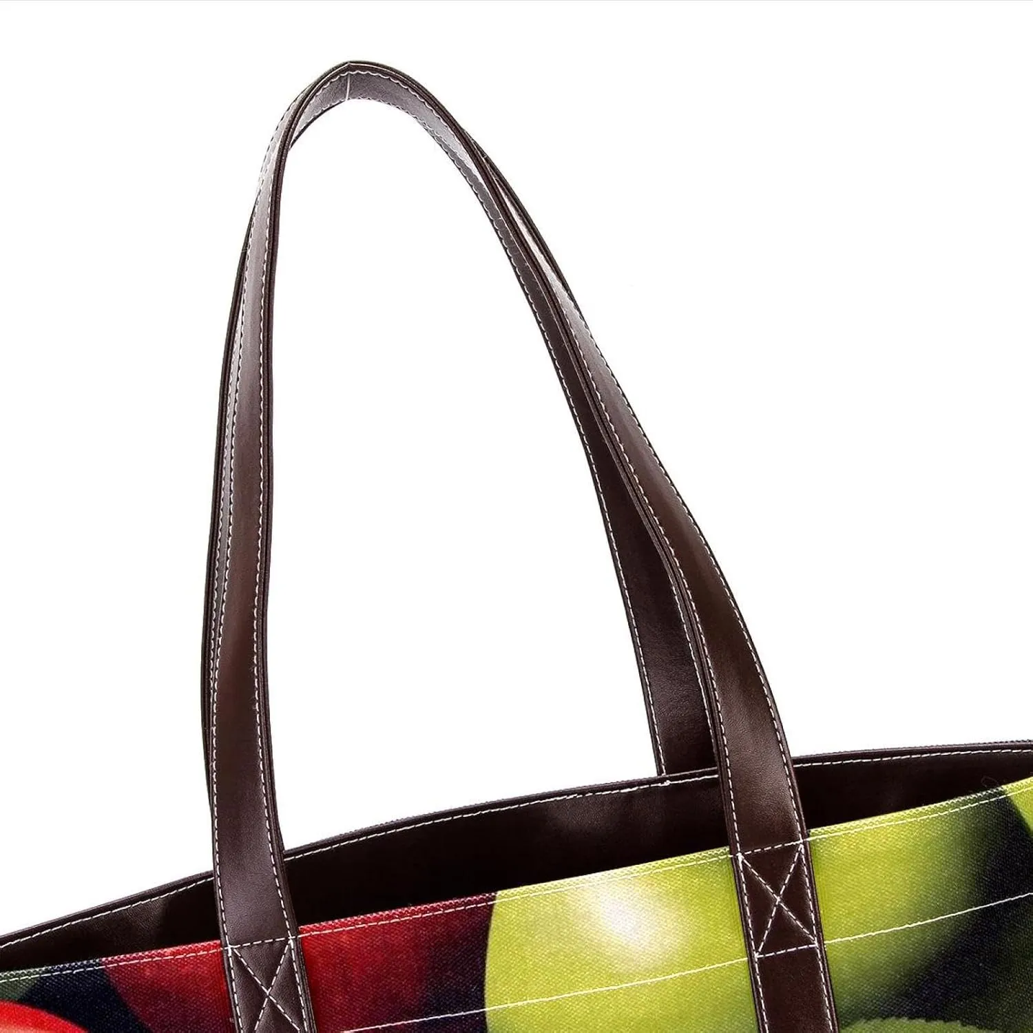 Fresh Fruits-507 Shoulder Purses for Women Large Soft Washed Leather Purses and Durable Handbags