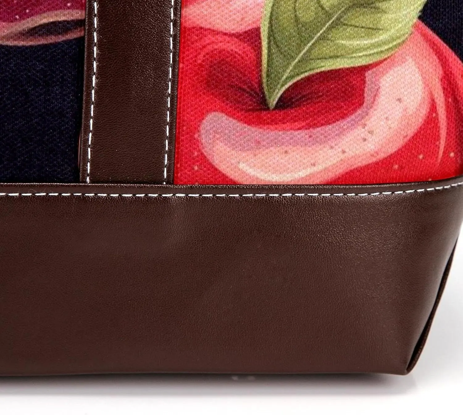 Fresh Fruits-518 Fashion Washed Durable Leather Purse Bag for Women Top Handle Ladies Shoulder Bags with Pockets Zipper
