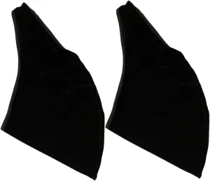 Garneck 2pcs Cleaning Bags and Ball Cloth Bowling Towel Cleaning Bowling Pad The Cleaning Lawn Bowling for Bowling Bowling Supplies Fiber Black