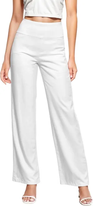 Hybrid & Company Womens Super Comfy Millennium Wide Leg Pants