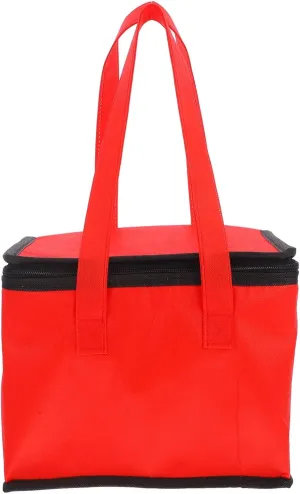 Insulated Food Bag with Convenient Carry Handle Large Capacity Cooler Bag for Seafood Cakes and Pizza Optimal Freshness Preservation for Picnics and Outdoor Events Reusable and