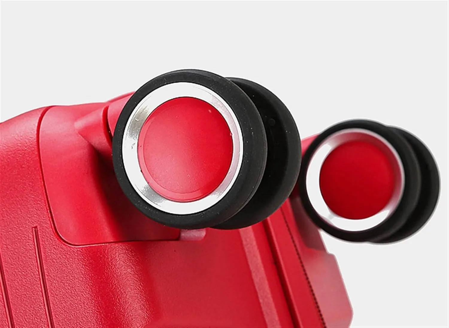IRYZE Lightweight Suitcase Travel Suitcase With Spinner Wheels,Lightweight Ergonomic Handles, Traveling Suitcases Carry on Luggage (Color : Red, Size : 24inch)