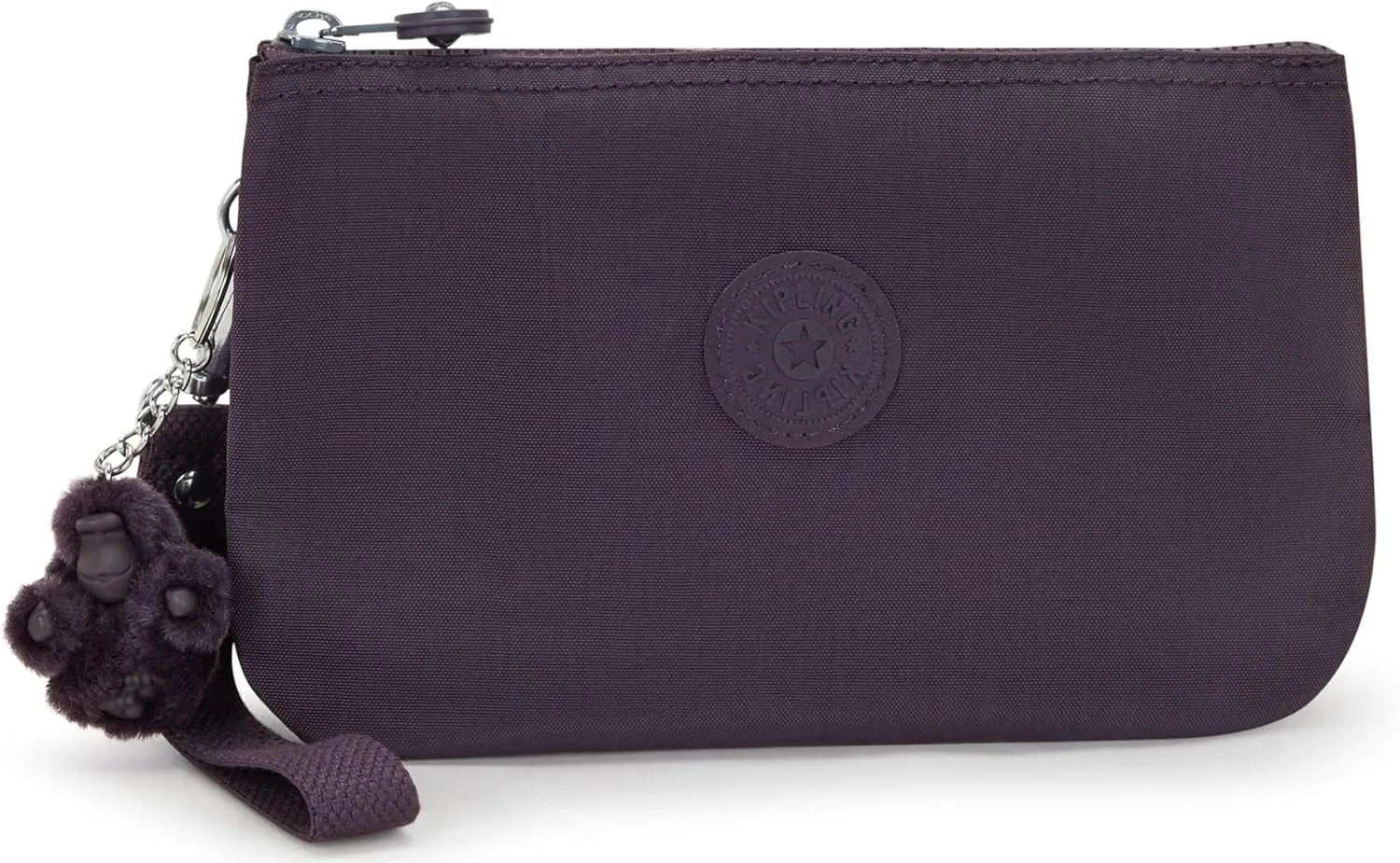 Kipling Womens Creativity Extra Large Wristlet, Versatile Cosmetics Kit, Lightweight Nylon Travel Organizer