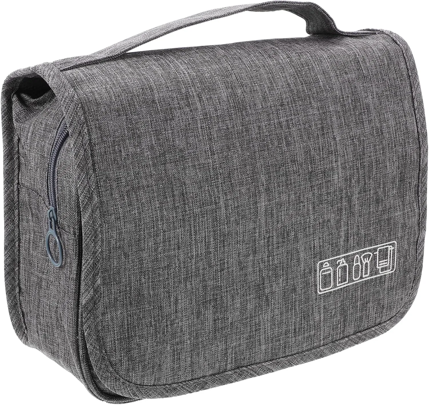 Large Capacity Travel Toiletry Bag Hanging Skincare Holder Makeup Bag Zipper Multipurpose Folding Women's