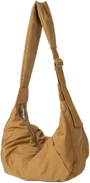 Large Puffer Crossbody Bags for Women Trendy Hobo Crescent Shoulder Bag casual Tote Bag
