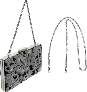 MERRYHAPY Elegant Evening Clutch Bag Women's Embroidered Handbag for Party Banquet Cocktail Wedding