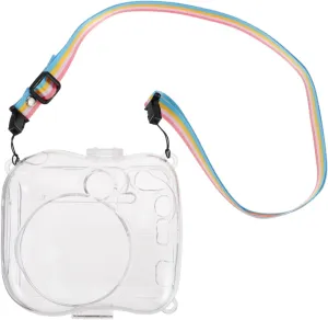 Mini 25/26 Instant Camera Bag Protective Case Detachable Strap Pouch Easy Storage for Outdoor Activities