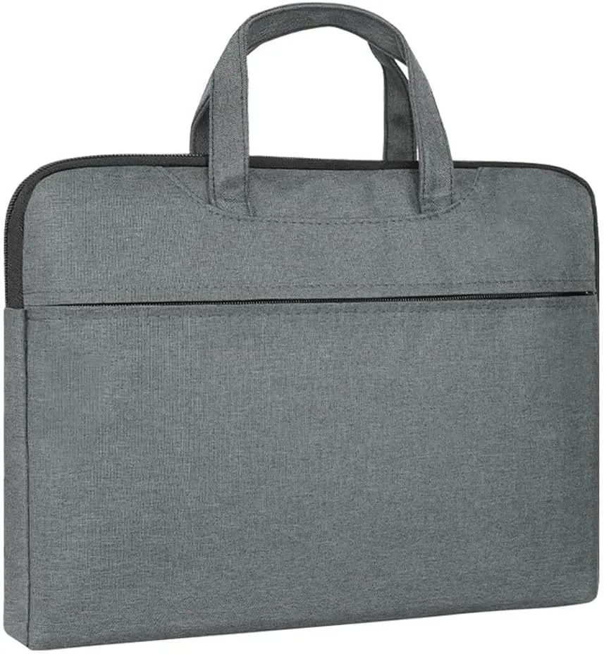 Office Handbag, Large Capacity Canvas File Bag, Information Bag, Conference Bag, Computer Bag