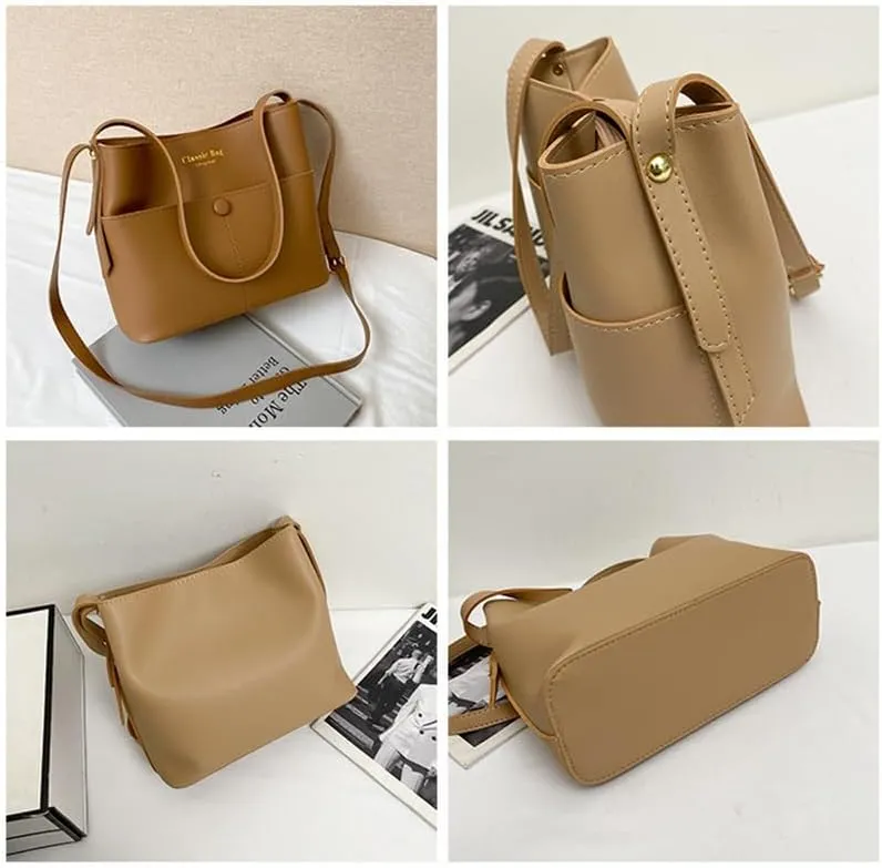 Purses for Women Trendy handbag leather shoulder bag hobo bag