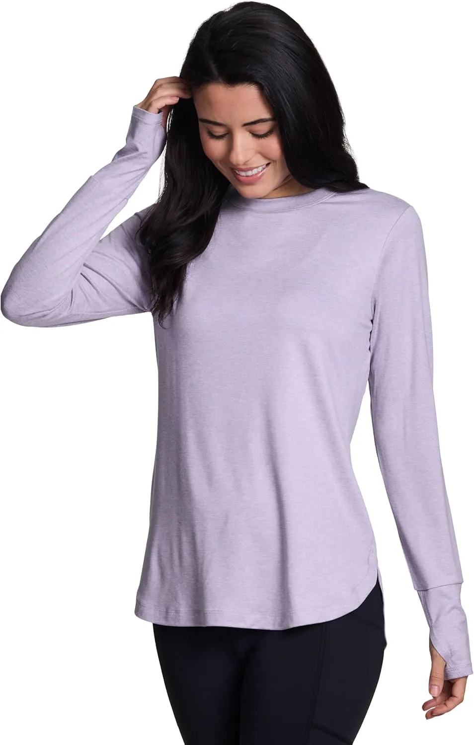 RBX Active Women's Fashion Athletic Yoga Long Sleeve Super Soft T-Shirt