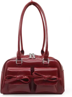 Retro Chic Hobo Shoulder Bag for Women Genuine Leather Vintage Tote Purse for Daily and Weekend Wear