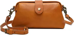 Retro Handmade Bag, Retro Handmade Doctor Bag Crossbody, Vintage Style Doctor Bag, Unique Opening Small Women Crossboy Bag.