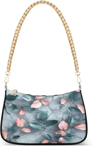 Rose Gold Glitter Shoulder Purse, Small Purses for Women Trendy