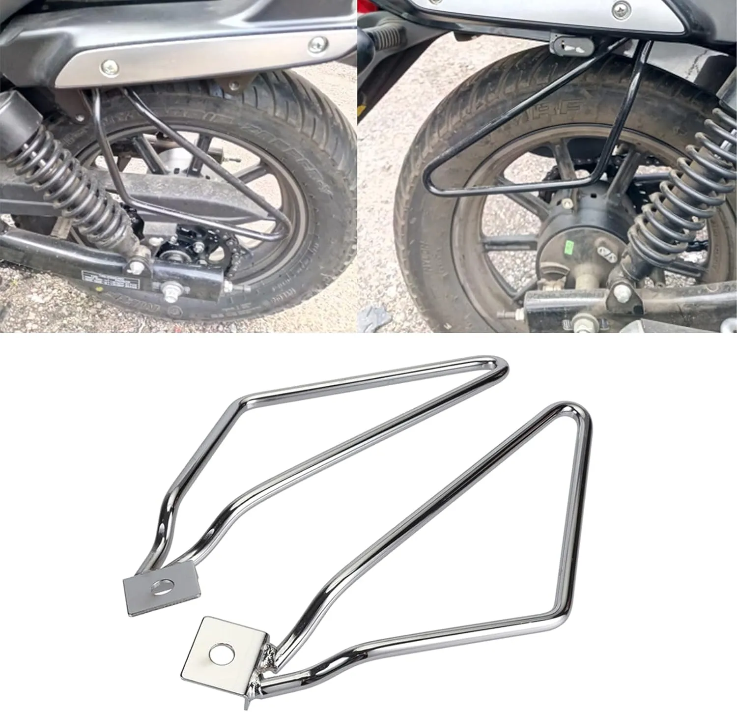 Saddlebag Bracket Left & Right Motorcycles Saddlebags Mount Brackets Easy Installs for XL883 1200