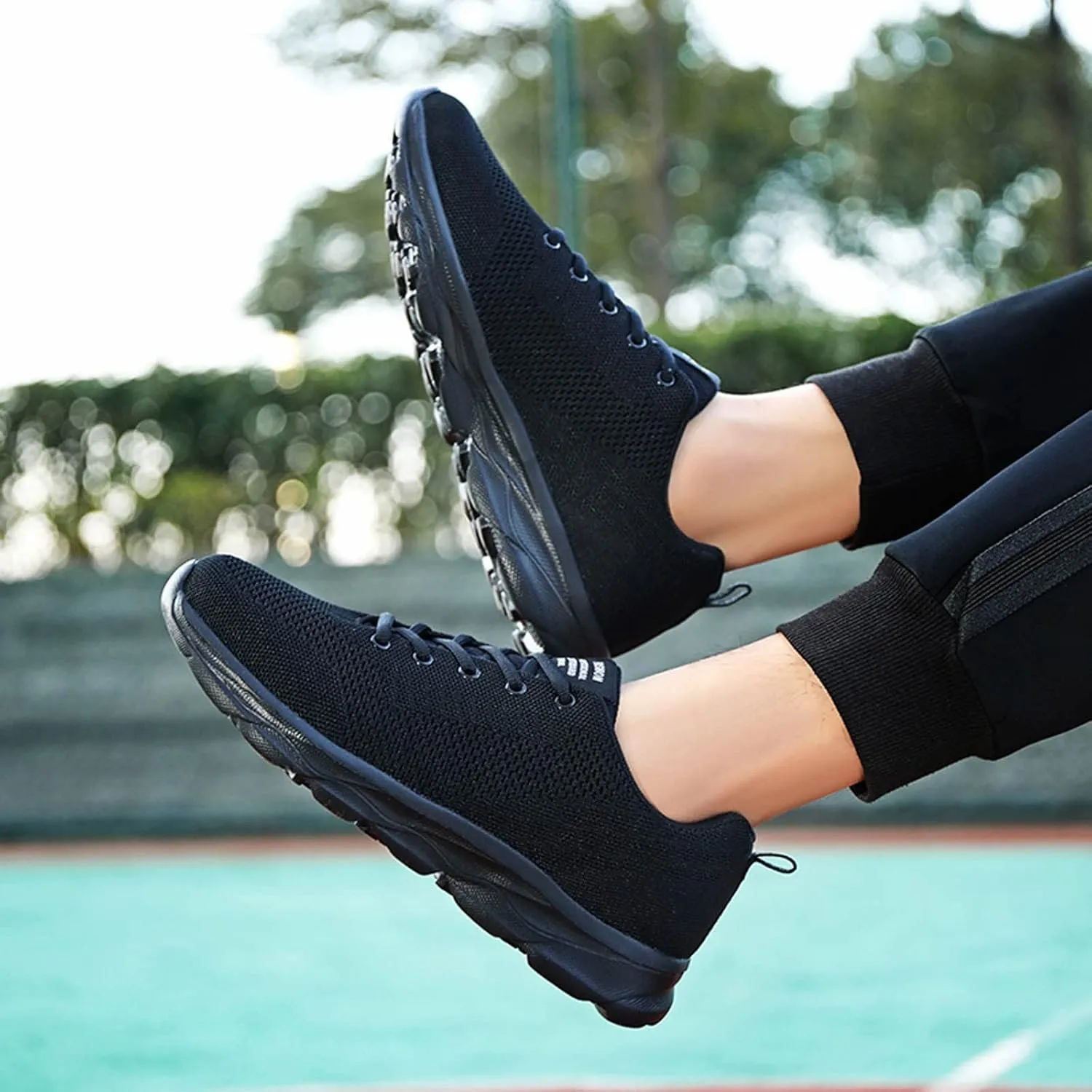 Sneakers for Women Walking Shoes Non Slip Lace Up Running Shoes for Men Mesh Casual Shoes for Fall Fashion Sneakers Waterproof Tennis Shoe Trainers Shoe