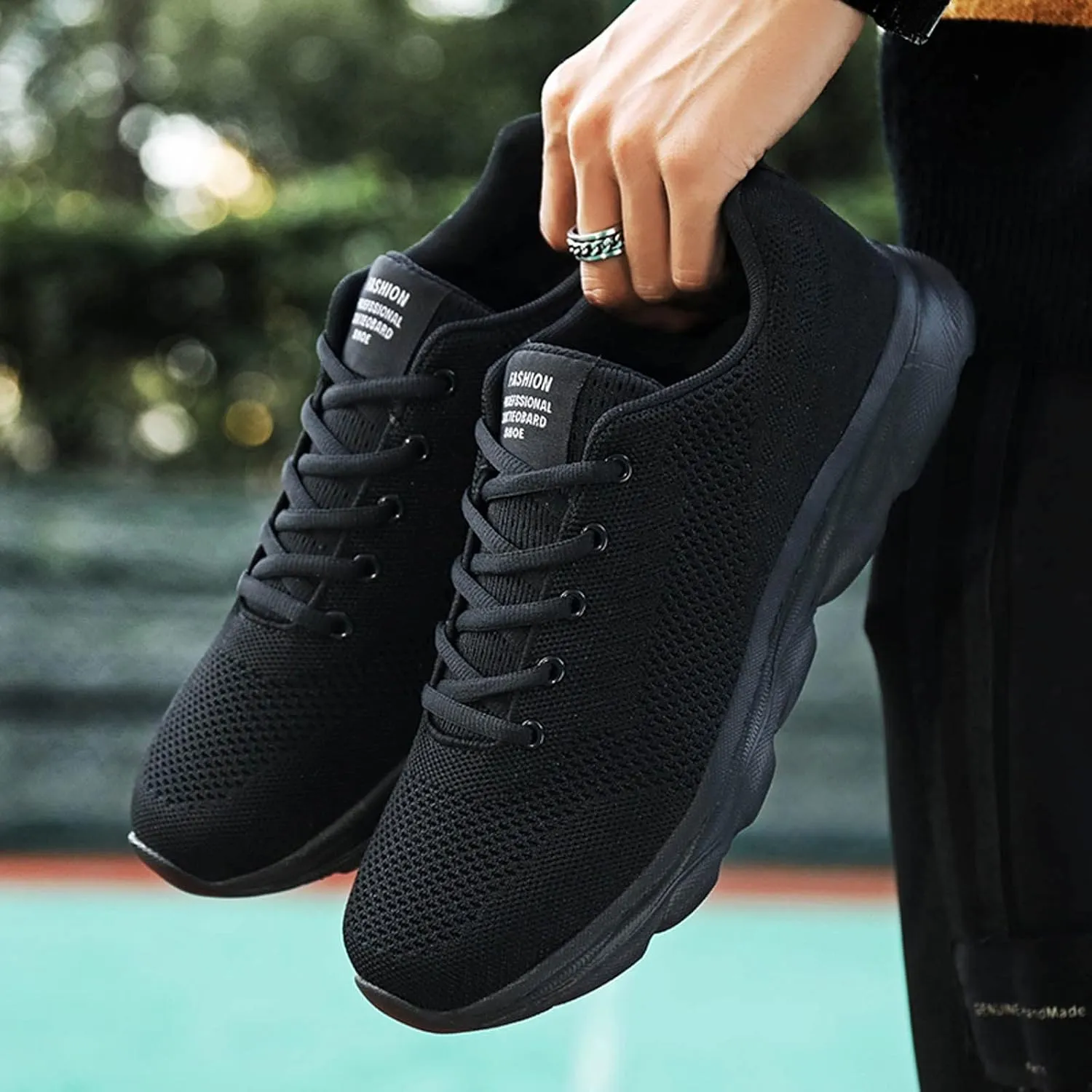 Sneakers for Women Walking Shoes Non Slip Lace Up Running Shoes for Men Mesh Casual Shoes for Fall Fashion Sneakers Waterproof Tennis Shoe Trainers Shoe