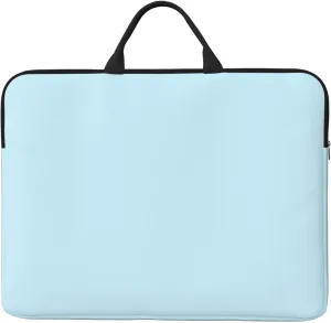 Solid color small fresh 14in Laptop Case Sleeve Bag - Carrying Business Travels, Office  Features Shoulder Messenger, Briefcase