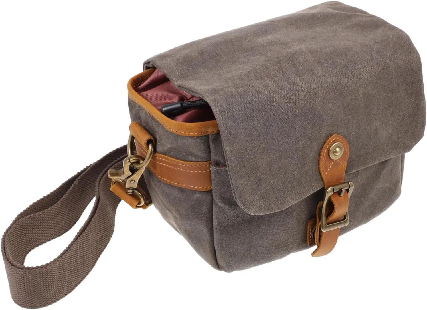 STOBOK 1Pc Camera Pouch Shockproof Crossbody Bag for DSLR Cameras Capacity Storage for Outdoor Travel Easy