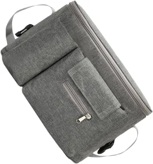 Stroller Baby Supply Pouch Hanging Pouch Waterproof Material Diaper Bag for Mommy Easy Closure