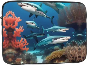 Submarine Shark Coral Laptop Inner Bag 13 Inch Laptop Sleeve Case For Laptop Briefcase Carrying Bag Pouch Skin Cover