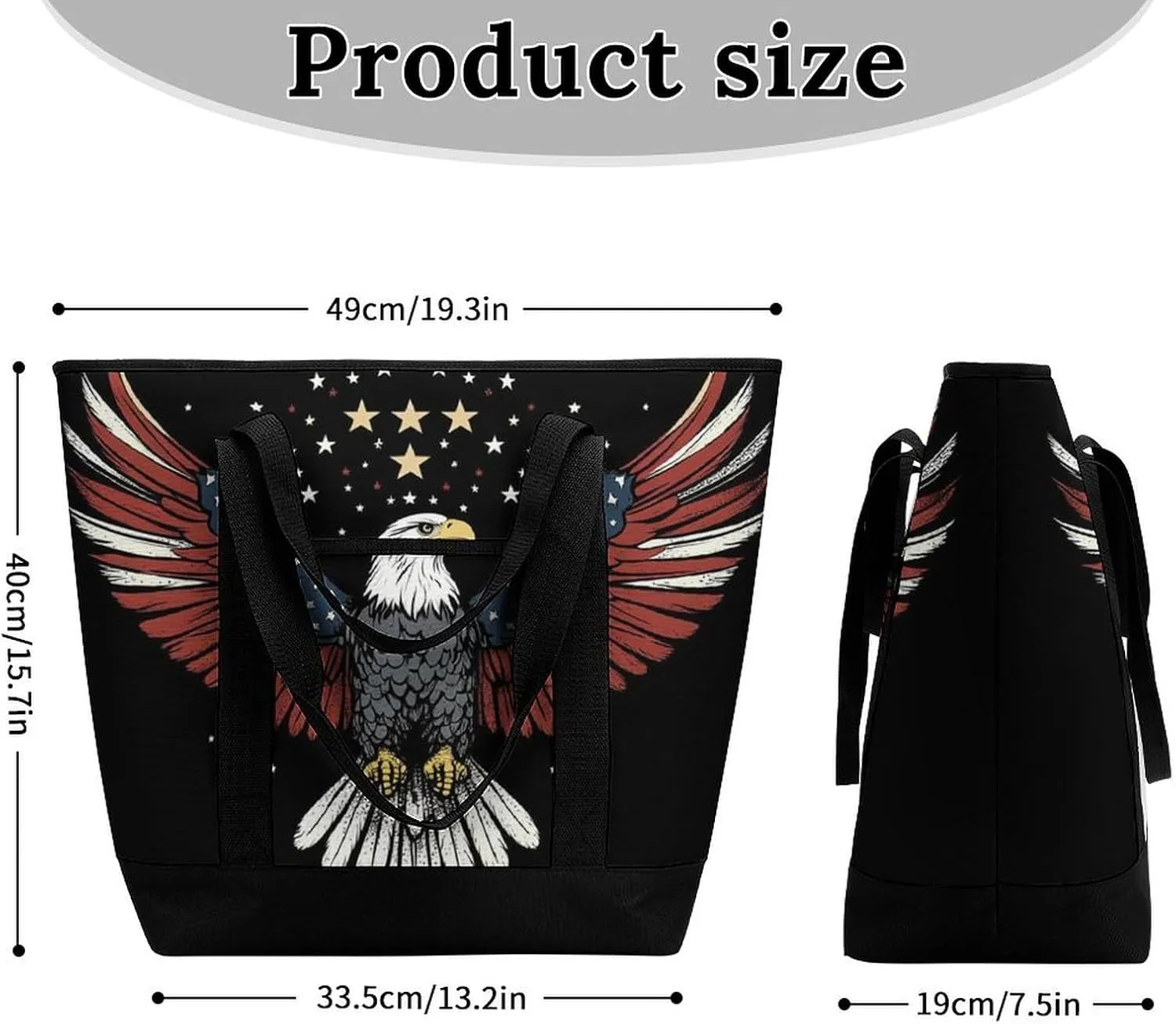 Trendy Commuter Tote Bag Large Insulated Shopping Bag For Travel