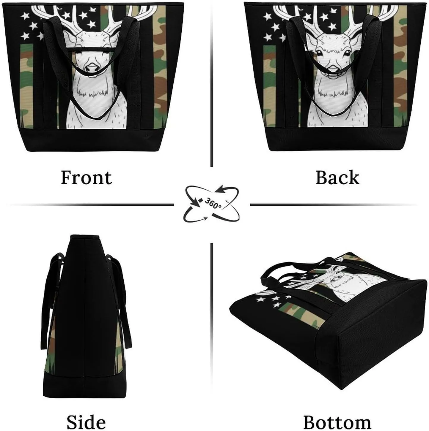 Trendy Commuter Tote Bag Large Insulated Shopping Bag For Travel