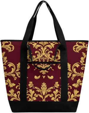 Trendy Commuter Tote Bag Large Insulated Shopping Bag For Travel