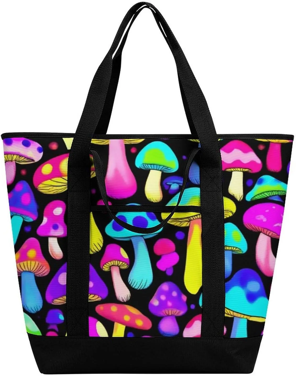 Trendy Commuter Tote Bag Large Insulated Shopping Bag For Travel