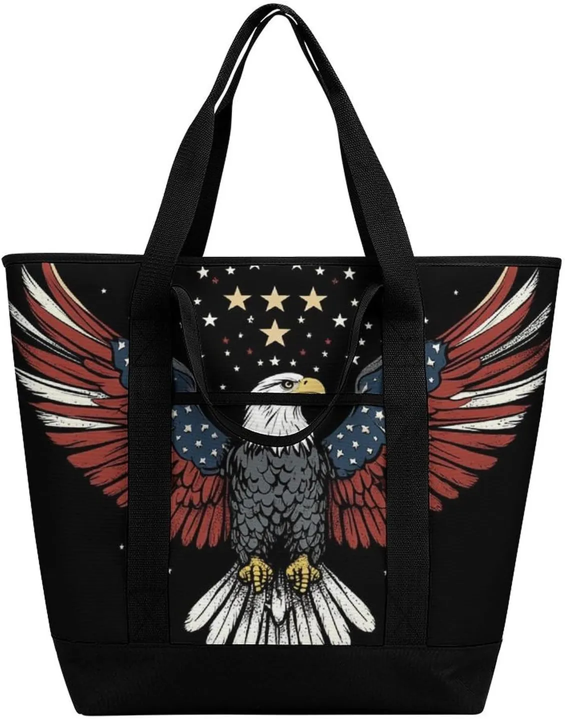 Trendy Commuter Tote Bag Large Insulated Shopping Bag For Travel